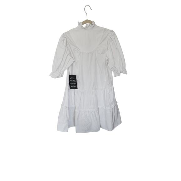 Tuckernuck Pomander Place White Selena Mini Dress Sz S - Picture 6 of 7